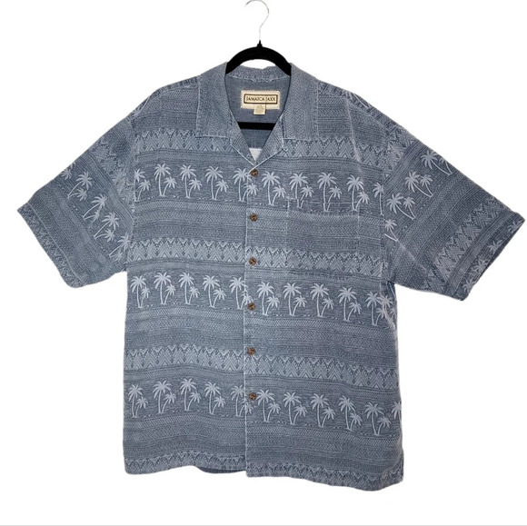 Jamaica Jaxx SILK Hawaiian shirt - Picture 6 of 14